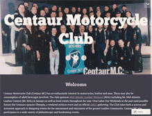 Tablet Screenshot of centaurmc.org